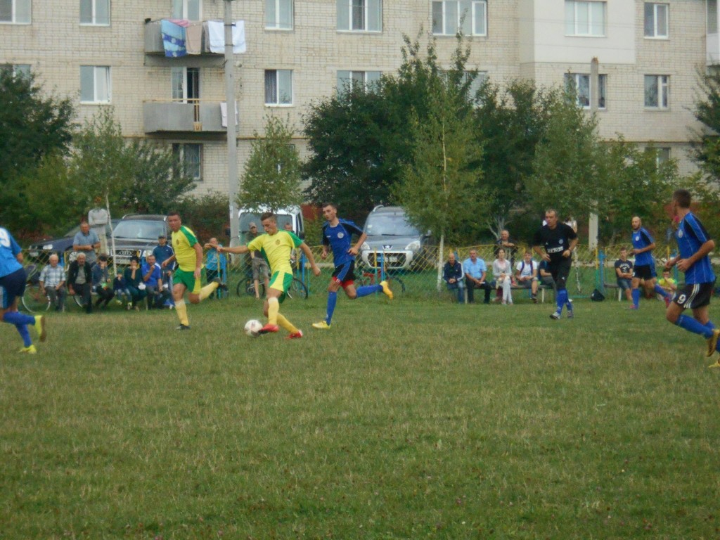 Технічні дані матчів чемпіонату та першості району, що відбулися 17 вересня